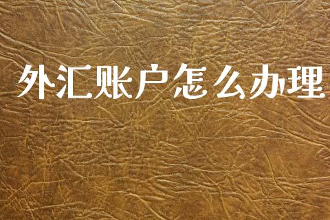 外汇帐号(外汇帐号有什么区别)