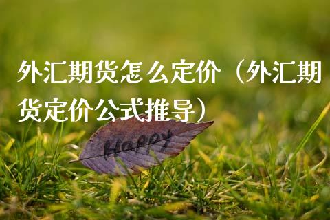 外汇定价(外汇定价是怎么定)