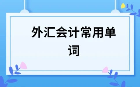 常见的外汇(常见的外汇包括)